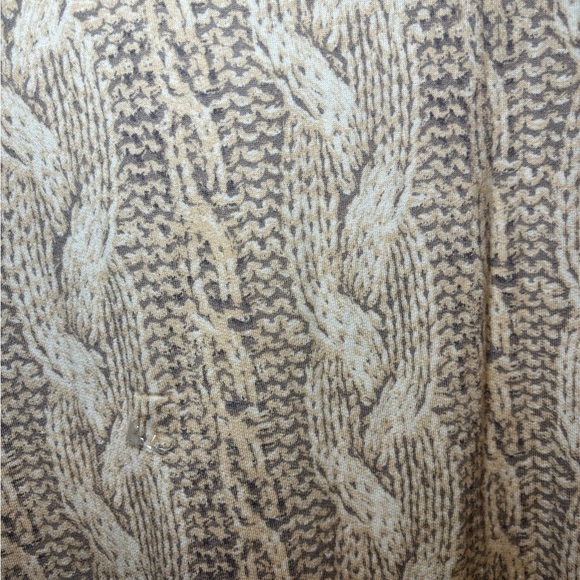 Kensie - Chic Mini Office Longue Sleeve Dress Cable Knit Pattern in Size L - Picture 4 of 6